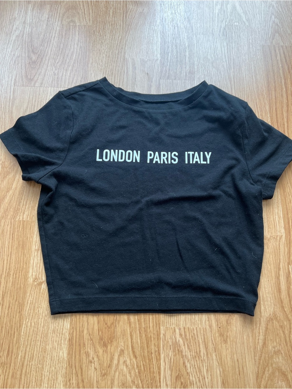 wild fable Black Logo Tee